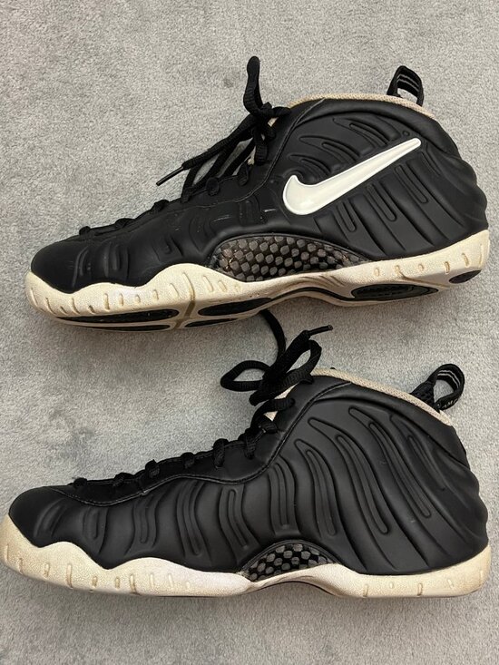 Nike Air Foamposite Pro Dr. Doom Shoes Black White Men’s Size 9